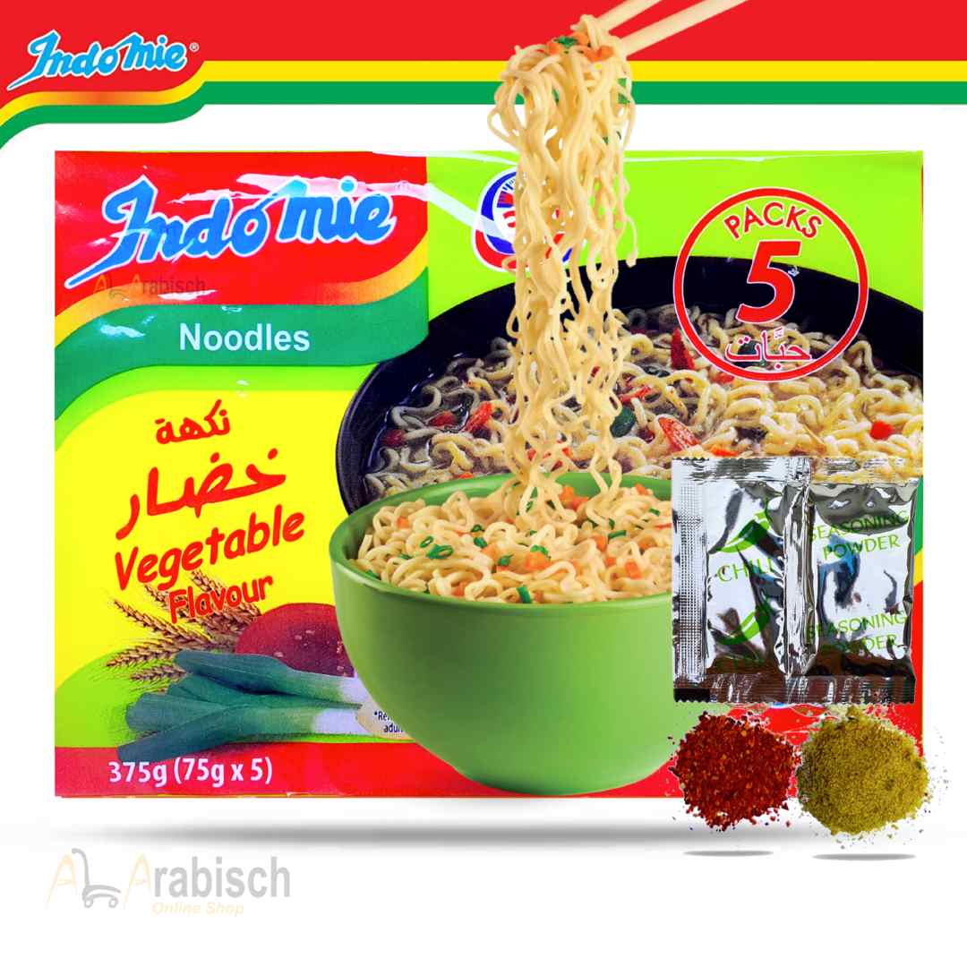 Indomie Special Gemüse (5 x 75 Gramm) – Bild 3