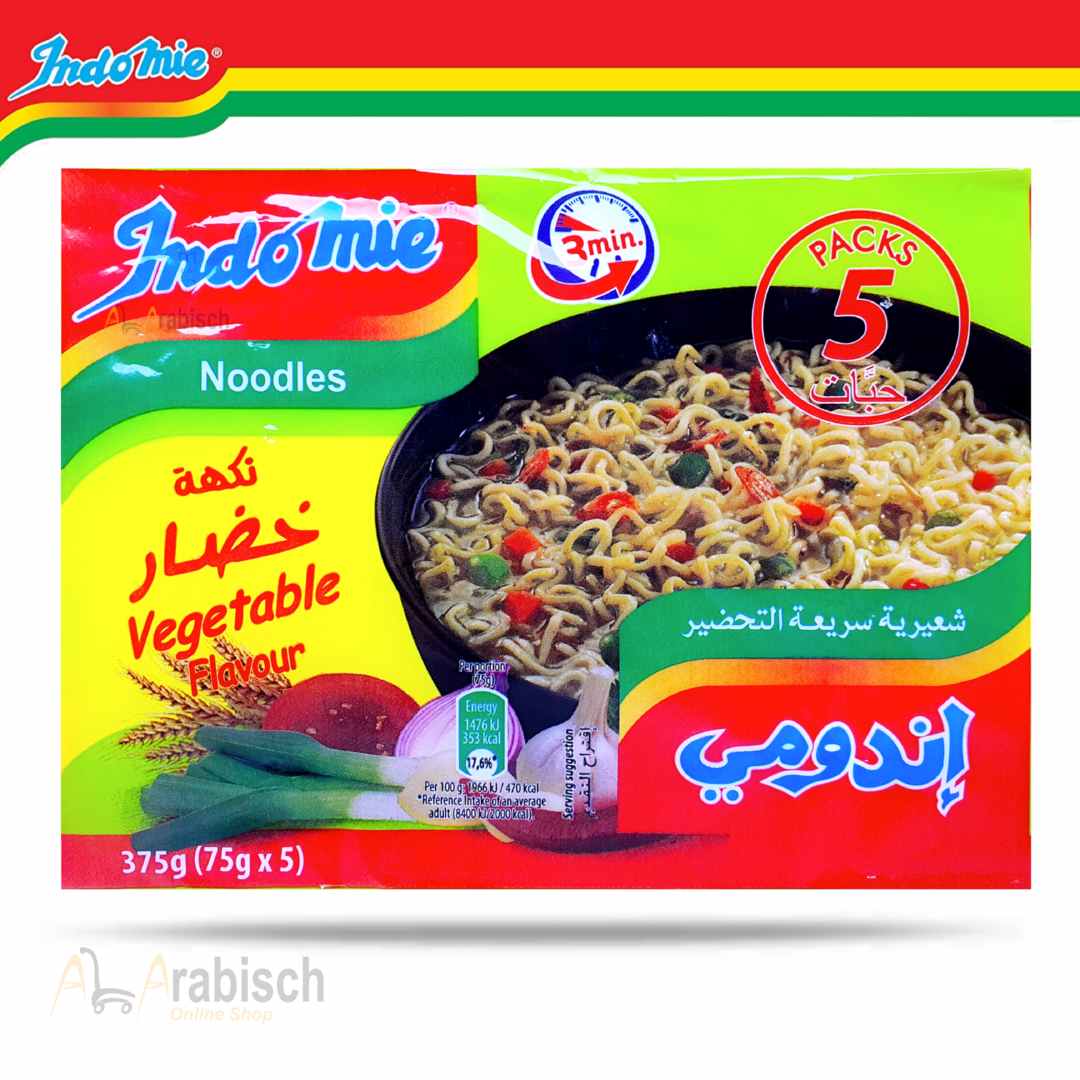 Indomie Special Gemüse (5 x 75 Gramm) – Bild 2