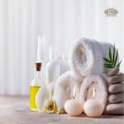 صابون و معقمات و ليف الحمام