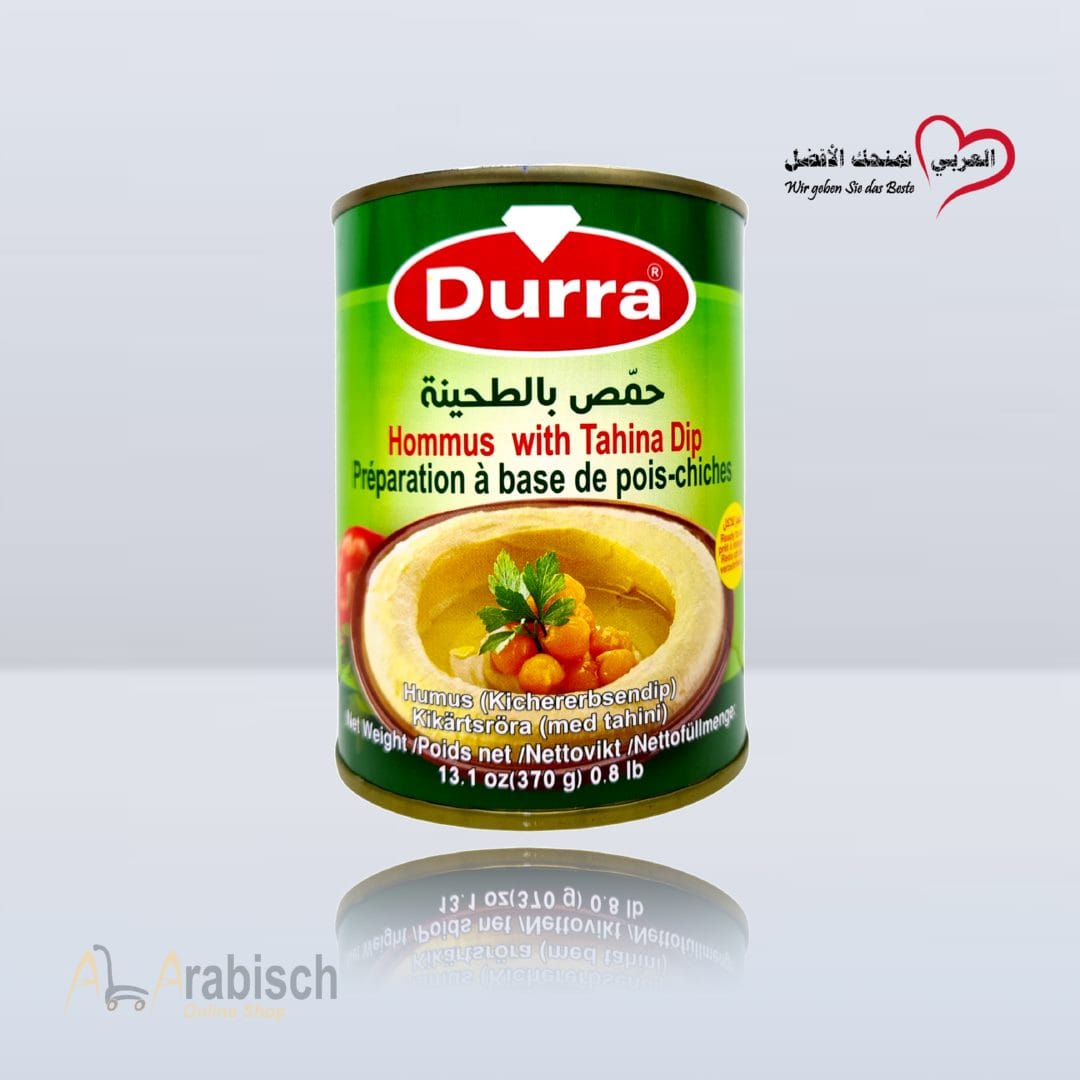 حمص بالطحينة (مسبحة) الدرة 370غ