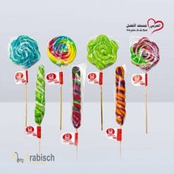مصاصة ملونة هيسار لولي بوب 30غ