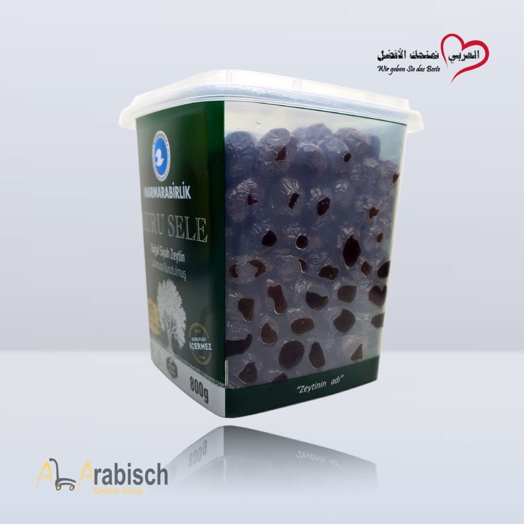 Marmarabirlik Schwarz Oliven 800g – Bild 2