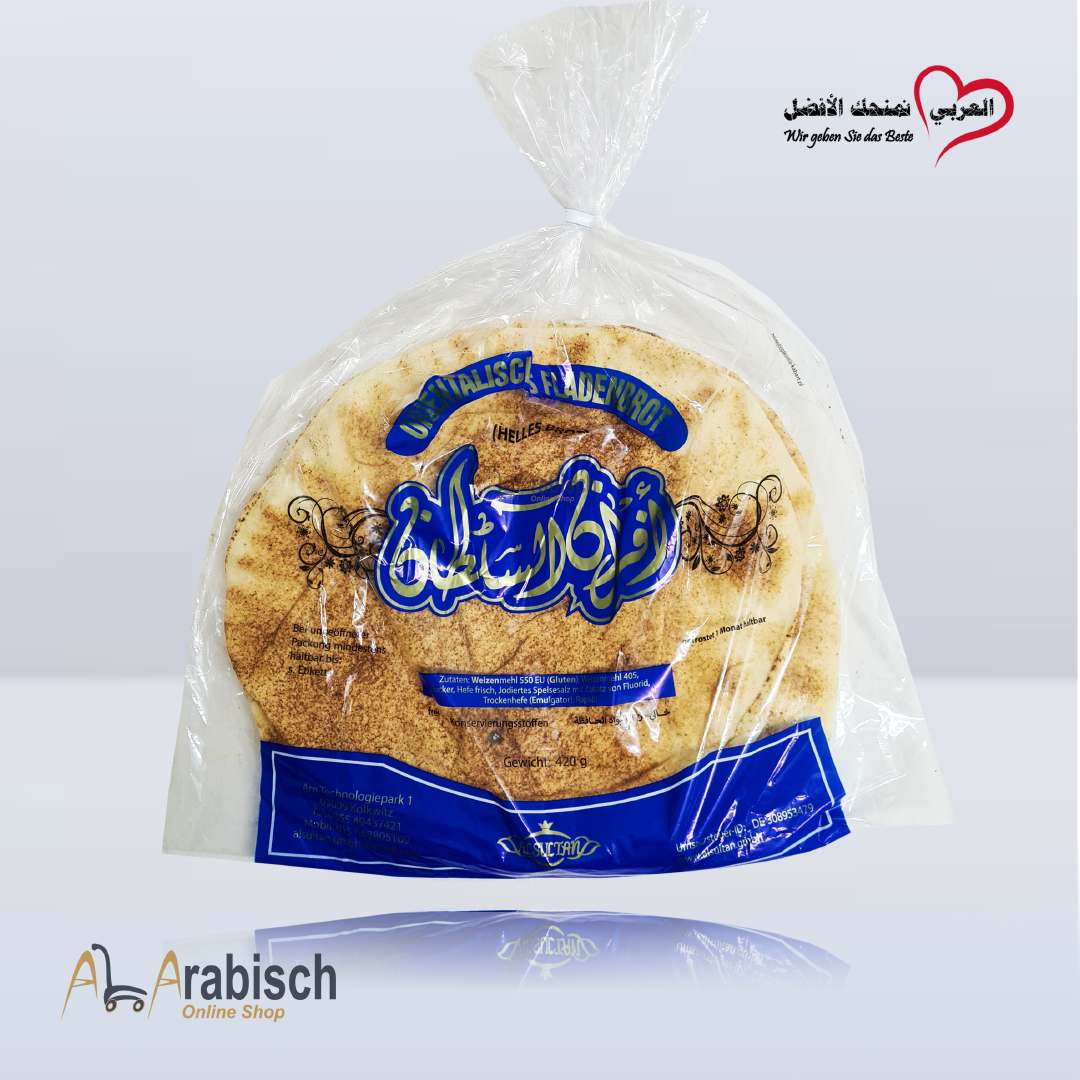 AL-SULTAN Fladenbrot Weiß Groß 420g