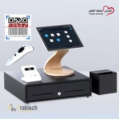 نظام نقاط البيع درج نقدي SumUp TSE + طابعة + ماسح ضوئي + ماكينة الدفع كروت SumUp